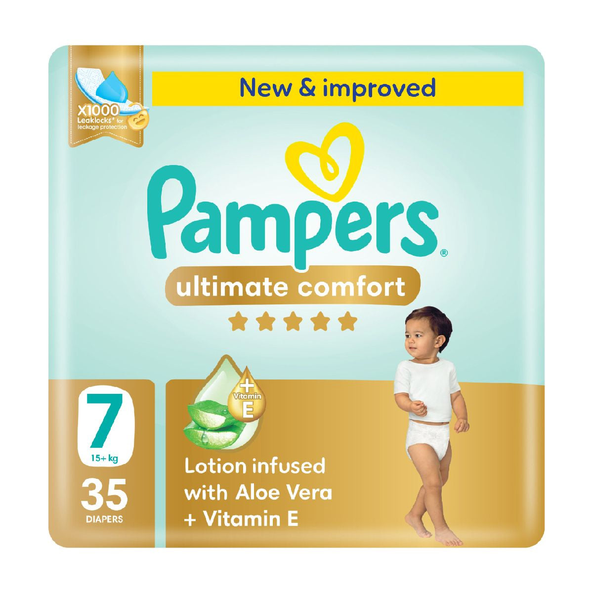 Pampers Ultimate Comfort Size 7 35 Diapers